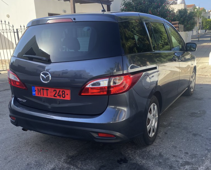 Mazda Premacy 2076 Rental in Limassol, Cyprus