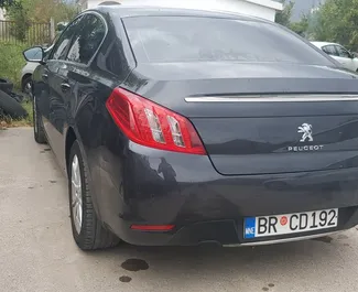Peugeot 508 2014 automobilio nuoma Juodkalnijoje, savybės ✓ Dyzelinas degalai ir 115 arklio galios ➤ Nuo 22 EUR per dieną.