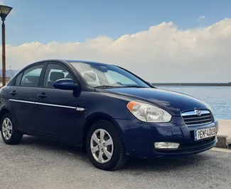 Car Hire Hyundai Accent #1087 Automatic in Crete, equipped with 1.4L engine ➤ From Maria in Greece.