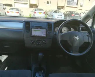 Automašīnas noma Nissan Tiida #279 ar Automātiskais pārnesumu kārbu Limasolā, aprīkots ar 1,6L dzinēju ➤ No Leo Kiprā.
