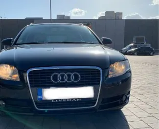 Front view of a rental Audi A4 Avant in Burgas, Bulgaria ✓ Car #1655. ✓ Automatic TM ✓ 0 reviews.