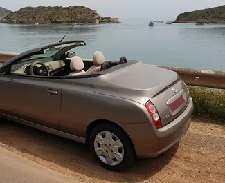 租车 Nissan Micra Cabrio #1791 Manual 在 在克里特岛，配备 1.4L 发动机 ➤ 来自 Manolis 在希腊。