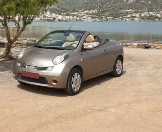 Motor Gasolina de 1,4L de Nissan Micra Cabrio 2012 para alquiler en en Creta.
