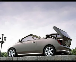 Салон Nissan Micra Cabrio для оренди у Греції. Відмінний 2-місний автомобіль. ✓ Коробка Механіка.