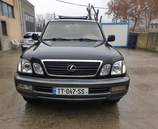 Najem avtomobila Lexus Lx470 #243 z menjalnikom Samodejno v v Tbilisiju, opremljen z motorjem 4,7L ➤ Od Andrew v v Gruziji.