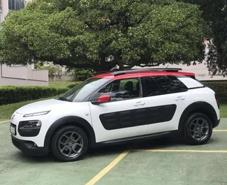 Citroen C4 Cactus 2020 car hire in Montenegro, featuring ✓ Diesel fuel and 120 horsepower ➤ Starting from 25 EUR per day.