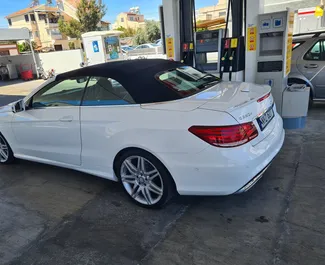 Car Hire Mercedes-Benz E220 Cabrio #2019 Automatic in Limassol, equipped with 2.2L engine ➤ From Yannis in Cyprus.