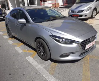 在 在塞浦路斯 租赁 Mazda Axela 2019 汽车，特点包括 ✓ 使用 Petrol 燃料和 102 马力 ➤ 起价 34 EUR 每天。