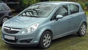 Frontvisning af en udlejnings Opel Corsa i Durres, Albanien ✓ Bil #2150. ✓ Manual TM ✓ 0 anmeldelser.