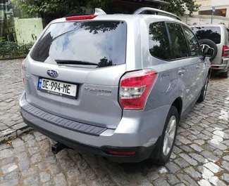 Biluthyrning av Subaru Forester 2016 i i Georgien, med funktioner som ✓ Bensin bränsle och 180 hästkrafter ➤ Från 115 GEL per dag.