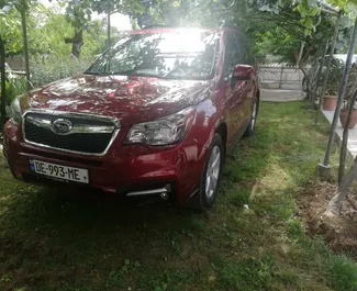 Subaru Forester 2016 location de voiture en Géorgie, avec ✓ Essence carburant et 180 chevaux ➤ À partir de 115 GEL par jour.