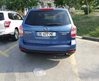 Subaru Forester 2016 bérelhető Tbilisziben, korlátlan kilométeres határral.
