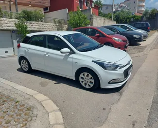 Hyundai i20 2018 auto rentimine Montenegros, sisaldab ✓ Bensiin kütust ja 110 hobujõudu ➤ Alates 30 EUR päevas.