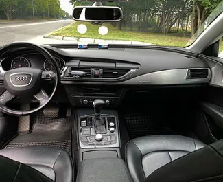 Audi A7 2012 location de voiture en Russie, avec ✓ Essence carburant et 245 chevaux ➤ À partir de 6903 RUB par jour.
