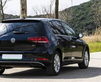Volkswagen Golf 7 2017 auto rentimine Montenegros, sisaldab ✓ Bensiin kütust ja 114 hobujõudu ➤ Alates 57 EUR päevas.