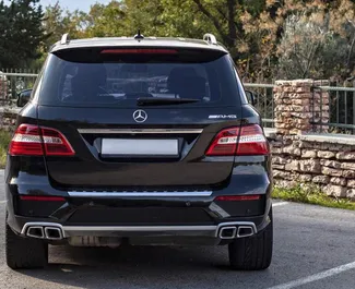 Prenájom Mercedes-Benz ML350. Auto typu Komfort, Premium, SUV na prenájom v v Čiernej Hore ✓ Vklad 500 EUR ✓ Možnosti poistenia: TPL, Cestujúci, Krádež.