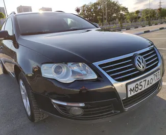 Front view of a rental Volkswagen Passat Variant in Simferopol, Crimea ✓ Car #3082. ✓ Automatic TM ✓ 0 reviews.