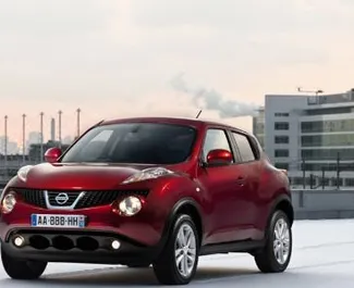 크레타에서, 그리스에서 대여하는 Nissan Juke의 전면 뷰 ✓ 차량 번호#3160. ✓ 매뉴얼 변속기 ✓ 0 리뷰.