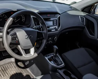 Hyundai Creta 2020 auton vuokraus Krimillä, sisältää ✓ Bensiini polttoaineen ja 123 hevosvoimaa ➤ Alkaen 2000 RUB päivässä.