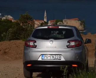 Renault Megane SW 2012 autóbérlés Montenegróban, jellemzők ✓ Dízel üzemanyag és 140 lóerő ➤ Napi 19 EUR-tól kezdődően.