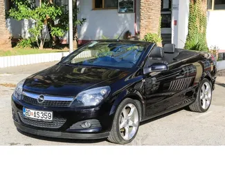 Front view of a rental Opel Astra CC in Budva, Montenegro ✓ Car #3156. ✓ Automatic TM ✓ 0 reviews.