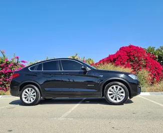 Frontvisning av en leiebil BMW X4 i Limassol, Kypros ✓ Bil #3320. ✓ Automatisk TM ✓ 0 anmeldelser.