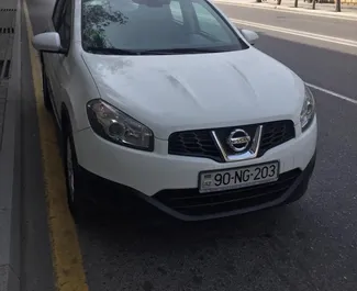 Vermietung Nissan Qashqai. Komfort, Crossover Fahrzeug zur Miete in Aserbaidschan ✓ Kaution Einzahlung von 350 AZN ✓ Versicherungsoptionen KFZ-HV, TKV, Diebstahlschutz.
