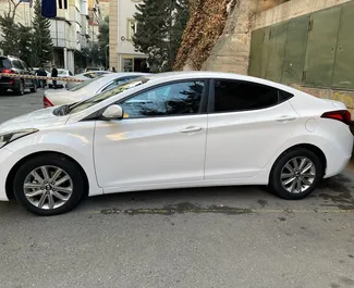 Car Hire Hyundai Elantra #3643 Automatic in Baku, equipped with 1.6L engine ➤ From Ayaz in Azerbaijan.