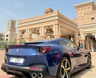 Car Hire Ferrari Portofino #3383 Automatic in Dubai, equipped with 3.9L engine ➤ From Mohammed in the UAE.