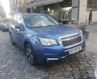 Framvy av en hyrbil Subaru Forester i Tbilisi, Georgien ✓ Bil #3853. ✓ Växellåda Automatisk TM ✓ 3 recensioner.