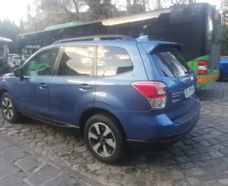 Ενοικίαση αυτοκινήτου Subaru Forester 2018 στη Γεωργία, περιλαμβάνει ✓ καύσιμο Βενζίνη και 170 ίππους ➤ Από 120 GEL ανά ημέρα.