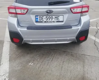 Subaru Crosstrek 2019 beschikbaar voor verhuur in Tbilisi, met een kilometerlimiet van onbeperkt.