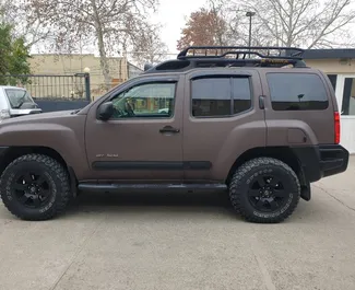 Nissan X-Terra 2010 available for rent in Tbilisi, with unlimited mileage limit.