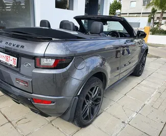 Land Rover Evouqe Cabrio 2019 location de voiture à Chypre, avec ✓ Diesel carburant et 240 chevaux ➤ À partir de 390 EUR par jour.