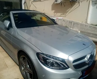 Framvy av en hyrbil Mercedes-Benz C220 i Limassol, Cypern ✓ Bil #3983. ✓ Växellåda Automatisk TM ✓ 0 recensioner.