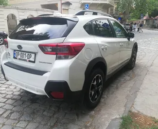 Subaru Crosstrek 2019 k dispozici k pronájmu v Tbilisi, s omezením ujetých kilometrů neomezené.