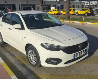 واجهة أمامية لسيارة إيجار Fiat Egea في في مطار أنطاليا, تركيا ✓ رقم السيارة 4225. ✓ ناقل حركة يدوي ✓ تقييمات 2.