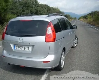 A bérelt Mazda 5 előnézete Bárban, Montenegró ✓ Autó #4231. ✓ Kézi TM ✓ 4 értékelések.