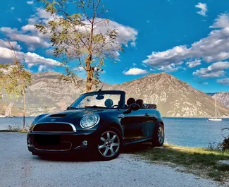 Mini Cooper S bérlése. Kényelmes, Prémium, Kabrió típusú autó bérlése Montenegróban ✓ Letét 200 EUR ✓ Biztosítási opciók: TPL, CDW, SCDW, Lopás, Külföldön.
