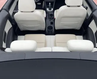 ベキシーにてでのレンタル用Volkswagen Golf Cabrio 2015のガソリン 1.4Lエンジン。