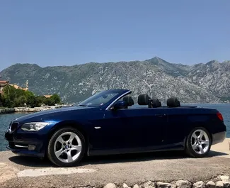Prenájom auta BMW 3-series Cabrio 2014 v v Čiernej Hore, s vlastnosťami ✓ palivo Benzín a výkon 180 koní ➤ Od 115 EUR za deň.