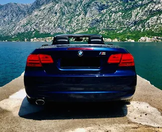 BMW 3-series Cabrio 2014 bérelhető Budva városában, korlátlan kilométeres határral.