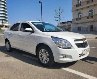 Chevrolet Cobalt 2022 car hire in Azerbaijan, featuring ✓ Petrol fuel and 145 horsepower ➤ Starting from 43 AZN per day.