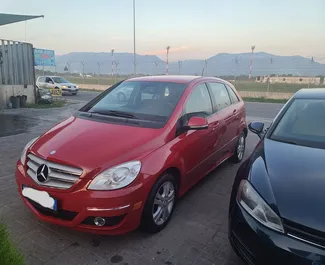 Auto rentimine Mercedes-Benz B200 #4632 Automaatne Tirana lennujaamas, varustatud 2,0L mootoriga ➤ Sergeilt Albaanias.