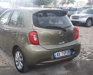 Nissan Micra vuokraus. Taloudellinen auto vuokrattavana Albaniassa ✓ Vakuusmaksu 300 EUR ✓ Vakuutusvaihtoehdot: TPL, CDW, Ulkomailla.