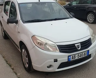 تأجير سيارة Dacia Sandero رقم 4521 بناقل حركة يدوي في في تيرانا، مجهزة بمحرك 1,5 لتر ➤ من إيلير في في ألبانيا.