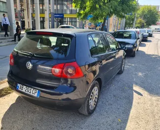 إيجار Volkswagen Golf. سيارة الاقتصاد, الراحة للإيجار في في ألبانيا ✓ إيداع 300 EUR ✓ خيارات التأمين TPL, CDW, في الخارج.