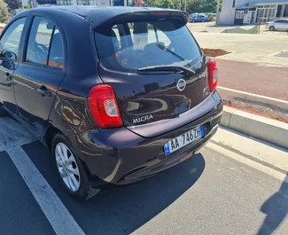 Ενοικίαση αυτοκινήτου Nissan Micra 2015 στην Αλβανία, περιλαμβάνει ✓ καύσιμο Βενζίνη και 98 ίππους ➤ Από 25 EUR ανά ημέρα.