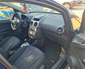 Opel Corsa 2009 araç kiralama Arnavutluk'ta, ✓ Benzin yakıt ve 80 beygir gücü özellikleriyle ➤ Günde başlayan fiyatlarla 25 EUR.