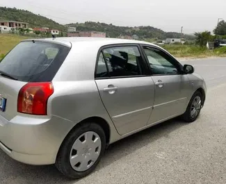 Uthyrning av Toyota Corolla. Ekonomi, Komfort bil för uthyrning i Albanien ✓ Deposition 100 EUR ✓ Försäkringsalternativ: TPL, CDW, SCDW, FDW, Stöld.
